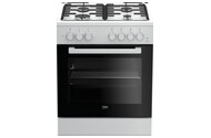 Kuchnia Beko FSE62110DW płyta gazowa, piekarnik elektryczny
