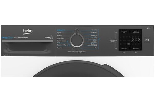 Pralka Beko BM3WFSU37015WAR SteamCure 7.0kg 1000obr./min