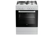 Kuchnia Beko FSE63110DW płyta gazowa, piekarnik elektryczny