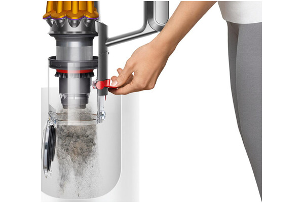 Odkurzacz DYSON V12 Absolute Detect Slim pionowy z pojemnikiem 545W srebrno-szary