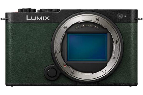 Aparat bezlusterkowy Panasonic S9 - zielony