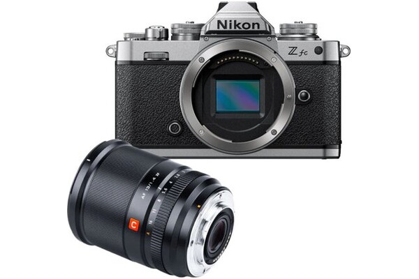 Aparat bezlusterkowy Nikon Z fc - czarny + VILTROX AF 13mm Nikon Z