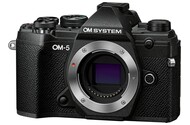 Aparat bezlusterkowy Olympus OM-5 - czarny