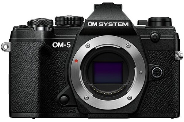 Aparat bezlusterkowy Olympus OM-5 - czarny