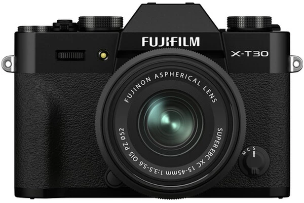 Aparat bezlusterkowy Fujifilm X-T30 - czarny + XC 15-45mm OIS PZ czarny