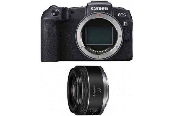 Aparat bezlusterkowy CANON EOS RP + RF 50 F 1.8 STM