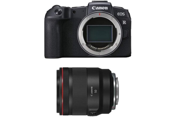 Aparat bezlusterkowy CANON EOS RP + 50