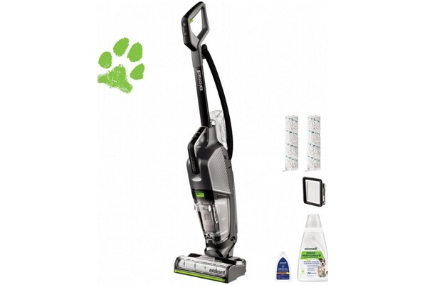 Odkurzacz BISSELL 3528N CrossWave Pet Pro pionowy bezworkowy czarny