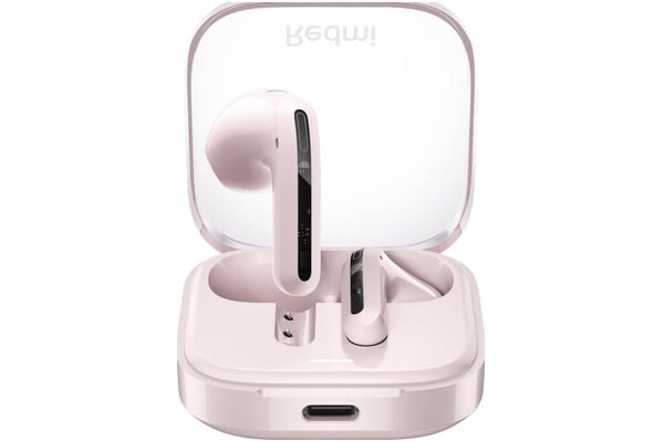 Słuchawki Xiaomi Redmi Buds 6 Active Douszne Bezprzewodowe Różowo-przezroczysty
