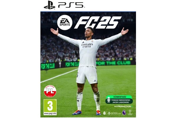Konsola Sony PlayStation 5 Slim biało-czarny + EA Sports FC 25