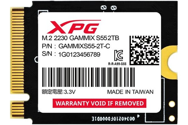 Dysk wewnętrzny Adata S50 XPG Gammix SSD M.2 NVMe 2TB