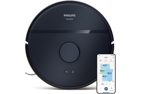 Odkurzacz Philips XU200010 robot sprzątający z pojemnikiem czarny