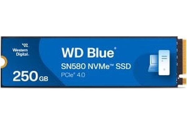 Dysk wewnętrzny WD SN580 SSD M.2 NVMe 250GB