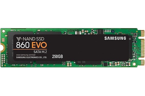 Dysk wewnętrzny Samsung 860 EVO SSD M.2 NVMe 250GB
