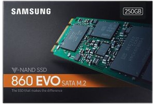 Dysk wewnętrzny Samsung 860 EVO SSD M.2 NVMe 250GB