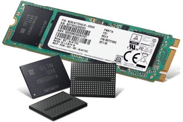 Dysk wewnętrzny Samsung PM871B SSD M.2 NVMe 128GB