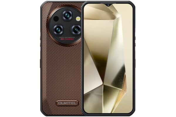 Smartfon OUKITEL WP 35 5G brązowy 6.6" 8GB/256GB