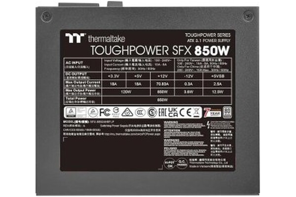 Thermaltake Toughpower 850W SFX