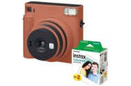 Aparat natychmiastowy Fujifilm Instax Square SQ1 pomarańczowy + wkłady 10