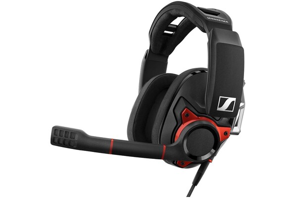 Słuchawki Sennheiser GSP600 Epos Nauszne Przewodowe czerwony