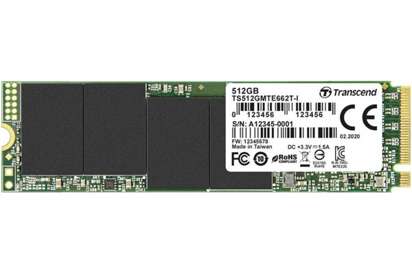 Dysk wewnętrzny Transcend TS512GMTE662T MTE662T SSD M.2 NVMe 512GB