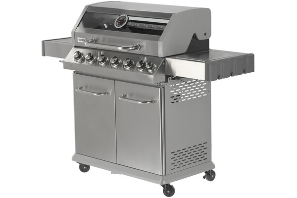 Grill gazowy YATO YG20016 palniki 6+1szt moc 20.2kW