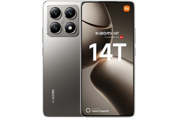 Smartfon Xiaomi 14T 5G szary 6.67" 12GB/256GB