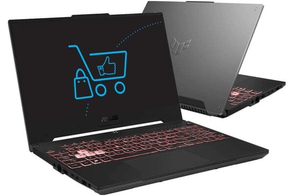 Laptop ASUS TUF Gaming A15 15.6" AMD Ryzen 7 7435HS NVIDIA GeForce RTX 4060 32GB 512GB SSD M.2 Windows 11 Home
