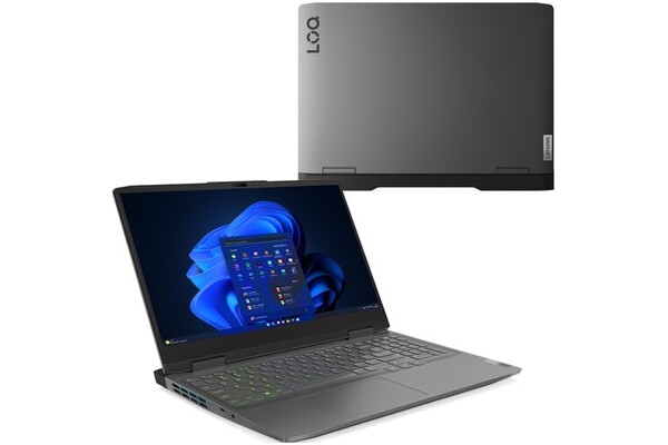 Laptop Lenovo LOQ 15 15.6" Intel Core i5 12450H NVIDIA GeForce RTX 4050 16GB 512GB SSD Windows 11 Home