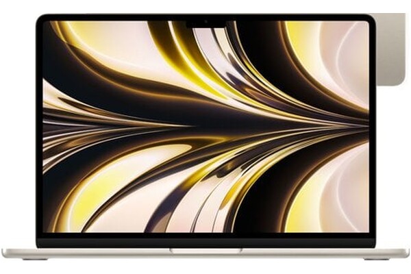 Laptop Apple MacBook Air 13.6" Apple M2 M2 (8 rdz.) 8GB 256GB SSD macos monterey księżycowa poświata