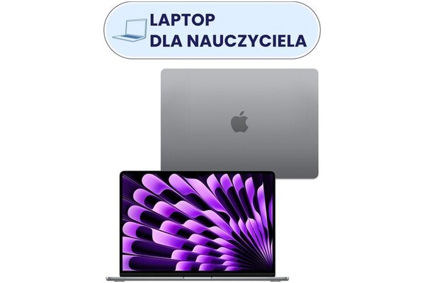 Laptop Apple MacBook Air 15.3" Apple M2 M2 (10 rdz.) 8GB 512GB SSD macOS Ventura gwiezdna szarość