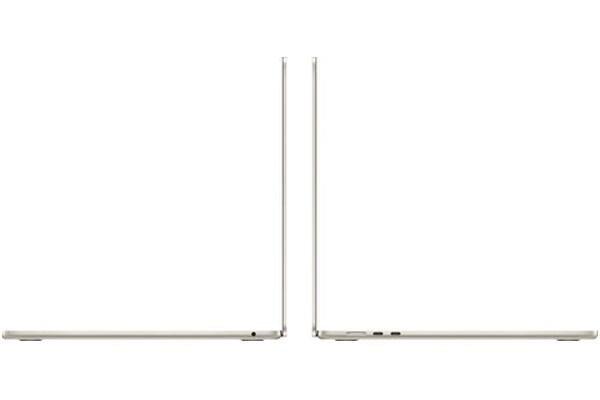 Laptop Apple MacBook Air 15.3" Apple M3 M3 (10 rdz.) 8GB 256GB SSD macOS Sonoma księżycowa poświata