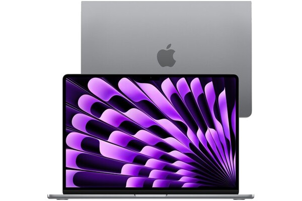 Laptop Apple MacBook Air 13.6" Apple M3 M3 (10 rdz.) 16GB 512GB SSD macOS gwiezdna szarość