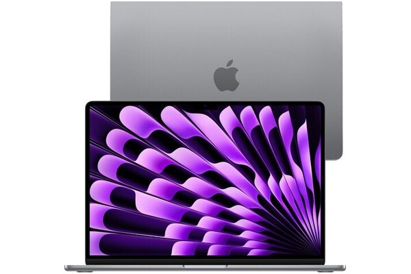 Laptop Apple MacBook Air 15.3" Apple M3 M3 (10 rdz.) 8GB 256GB SSD macOS Sonoma gwiezdna szarość