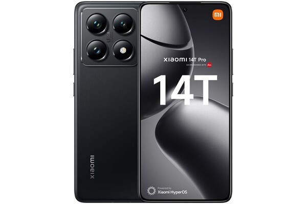 Smartfon Xiaomi 14T Pro 5G czarny 6.67" 12GB/512GB