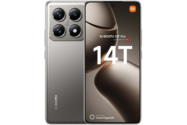 Smartfon Xiaomi 14T Pro 5G szary 6.67 12GB/512GB