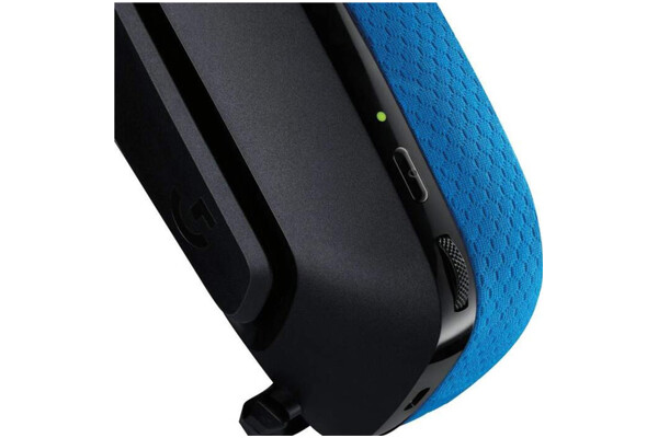 Słuchawki Logitech G535 Lightspeed Nauszne Bezprzewodowe czarno-niebieski