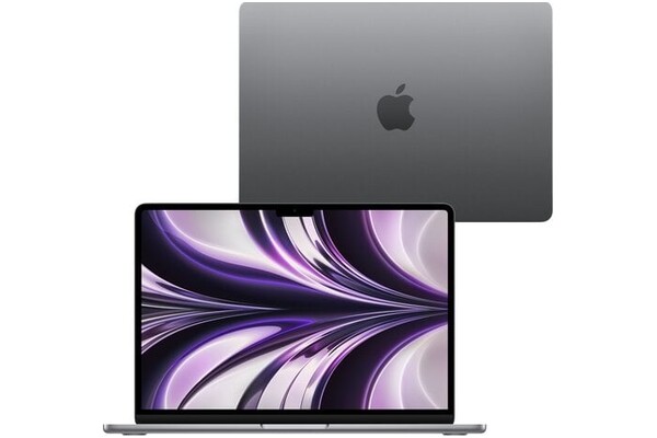 Laptop Apple MacBook Air 13.6" Apple M2 M2 (8 rdz.) 8GB 256GB SSD macos monterey gwiezdna szarość