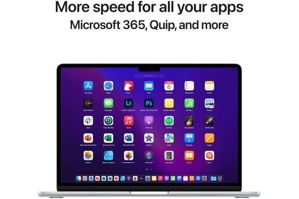 Laptop Apple MacBook Air 13.6" Apple M2 M2 (8 rdz.) 16GB 256GB SSD macOS srebrny