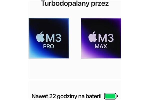 Laptop Apple MacBook Pro 16.2" Apple M3 Max M3 Max (40 rdz.) 48GB 1024GB SSD macOS Sonoma srebrny