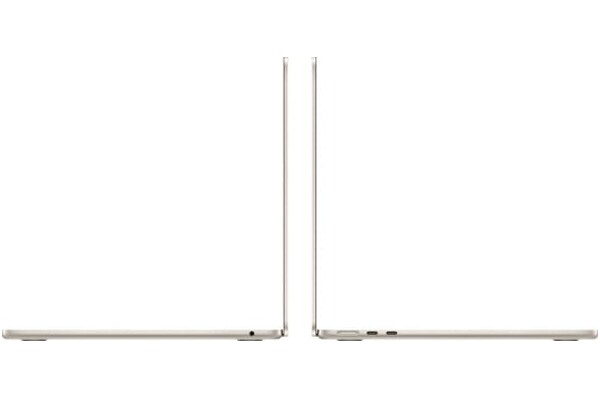 Laptop Apple MacBook Air 13.6" Apple M3 M3 (10 rdz.) 24GB 512GB SSD macOS Sonoma księżycowa poświata