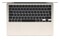 Laptop Apple MacBook Air 13.6" Apple M3 M3 (10 rdz.) 24GB 512GB SSD macOS Sonoma księżycowa poświata