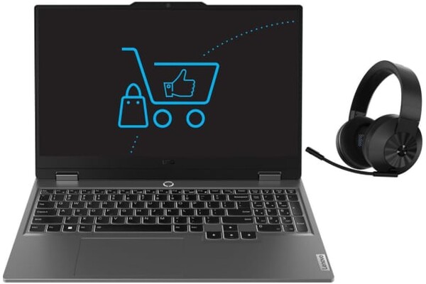 Laptop Lenovo LOQ 15 15.6" AMD Ryzen 5 NVIDIA GeForce RTX 3050 32GB 512GB SSD M.2