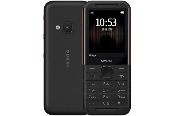 Smartfon NOKIA 5310 czarno-czerwony 2.8" 8GB/poniżej 0.5GB