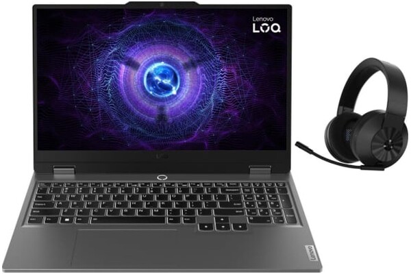 Laptop Lenovo LOQ 15 15.6" Intel Core i5 12450HX NVIDIA GeForce RTX 4060 16GB 1024GB SSD M.2