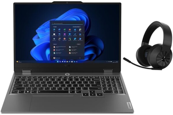 Laptop Lenovo LOQ 15 15.6" AMD Ryzen 7 NVIDIA GeForce RTX 4060 32GB 512GB SSD M.2 Windows 11 Home