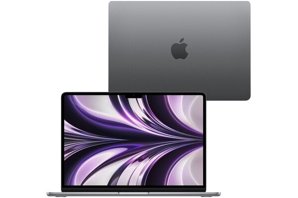 Laptop Apple MacBook Air 13.6" Apple M2 M2 (10 rdz.) 8GB 512GB SSD macos monterey gwiezdna szarość