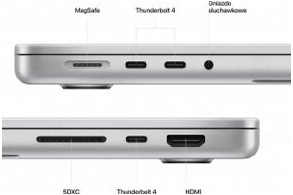 Laptop Apple MacBook Pro 14.2" Apple M2 Max M2 Max (30 rdz.) 32GB 1024GB SSD M.2 macOS srebrny
