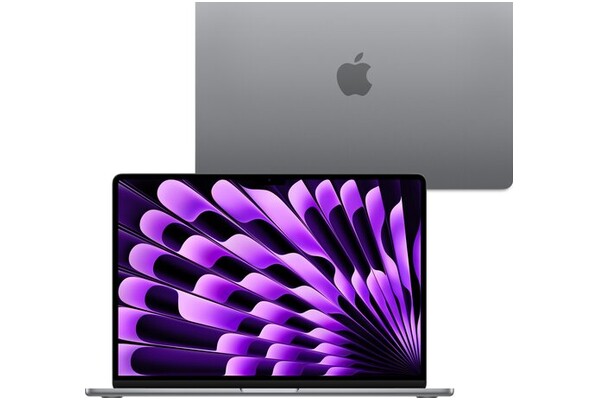 Laptop Apple MacBook Air 15.3" Apple M2 M2 (10 rdz.) 8GB 512GB SSD macOS gwiezdna szarość