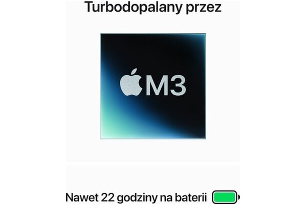 Laptop Apple MacBook Pro 14.2" Apple M3 M3 (10 rdz.) 8GB 2048GB SSD macOS Sonoma srebrny